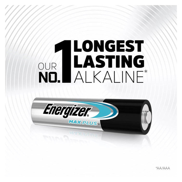 10 x Energizer Max Plus AAA Batteries Longest Lasting Alkaline LONGEST EXPIRY