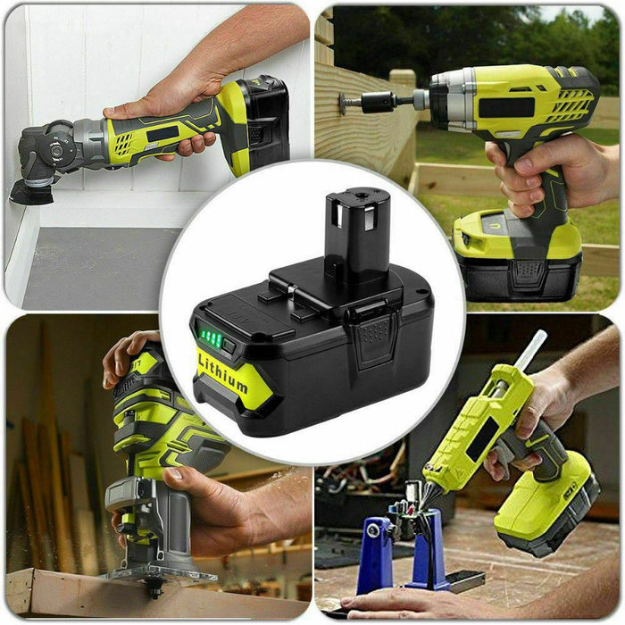 For Ryobi One+ 18V Battery 5.0AH BPP-1817M 1815 P108 RB18l13 RB18l50