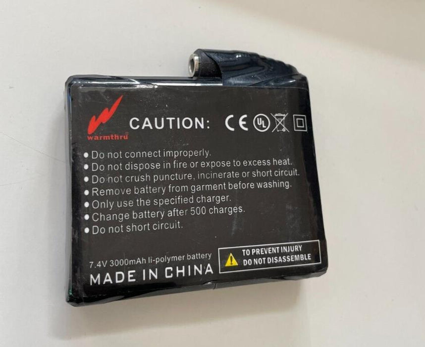 Warmthru Vezzoo Heated Vest: Spare Battery