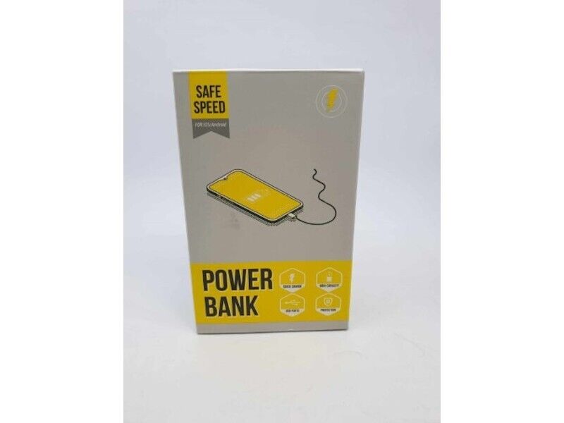 Safespeed Battery Bank Powerbank 10600Mah Black