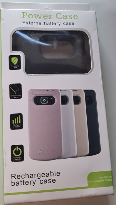 6500mAh External Battery Charger Case Power Bank Cover For Android Type C USB