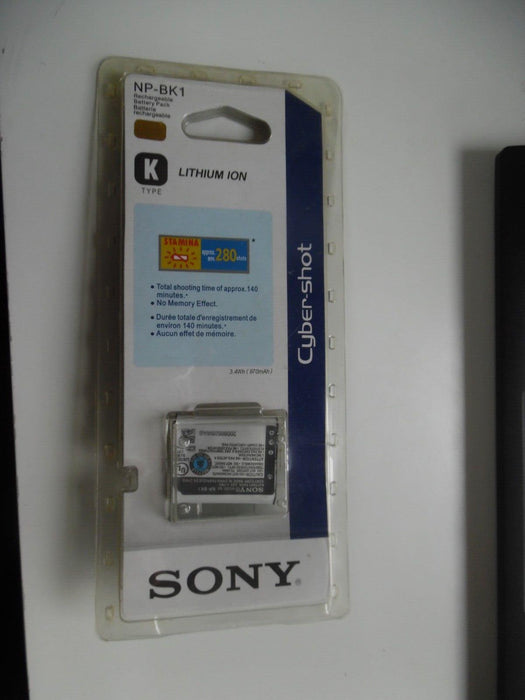 SONY NP-BK1 Battery for Sony Type K CyberShot DSC-S750 S950 W180 W370 PM1 NEW
