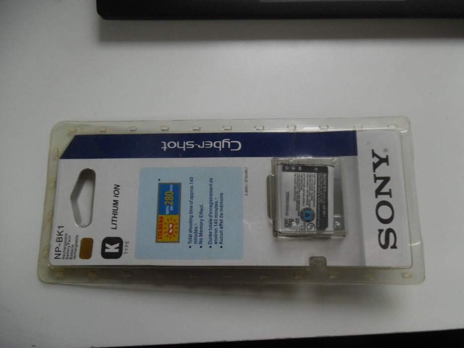 SONY NP-BK1 Battery for Sony Type K CyberShot DSC-S750 S950 W180 W370 PM1 NEW