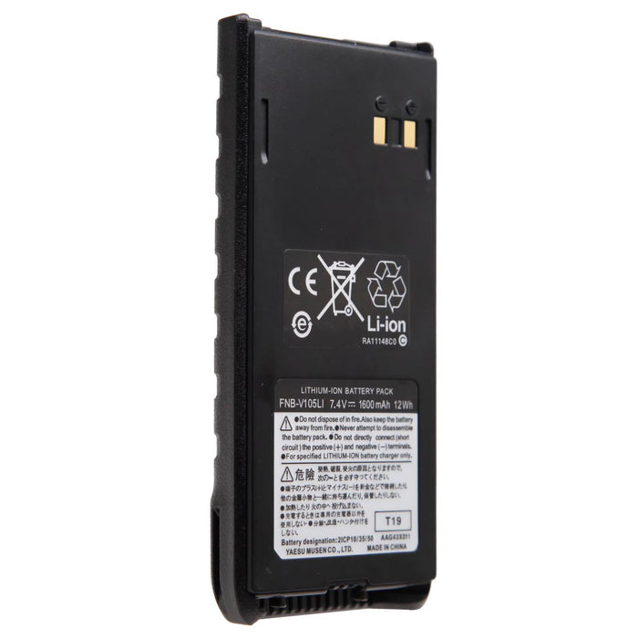 Genuine Yaesu Standard Horizon FNB-V105Li 1800mAh  Vertex Yaesu HX280S HX280 HX3