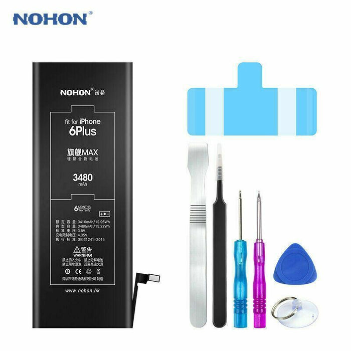 For Apple iPhone 6 Plus 3250mAh High Capacity Replacement Power Battery NOHON