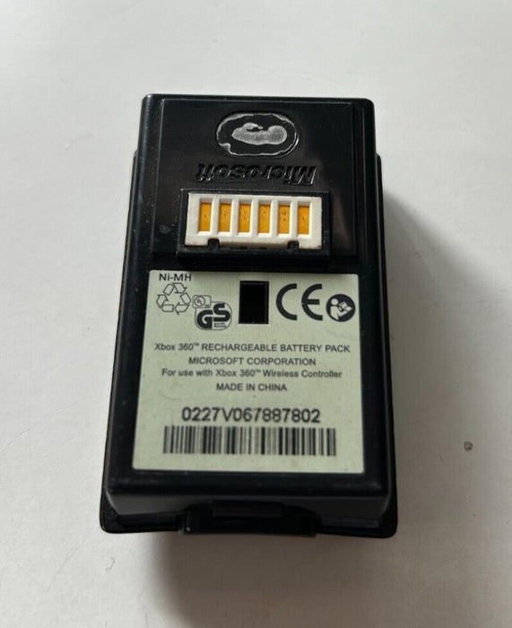 Genuine Microsoft Xbox 360 Black Rechargeable Battery Pack Genuine
