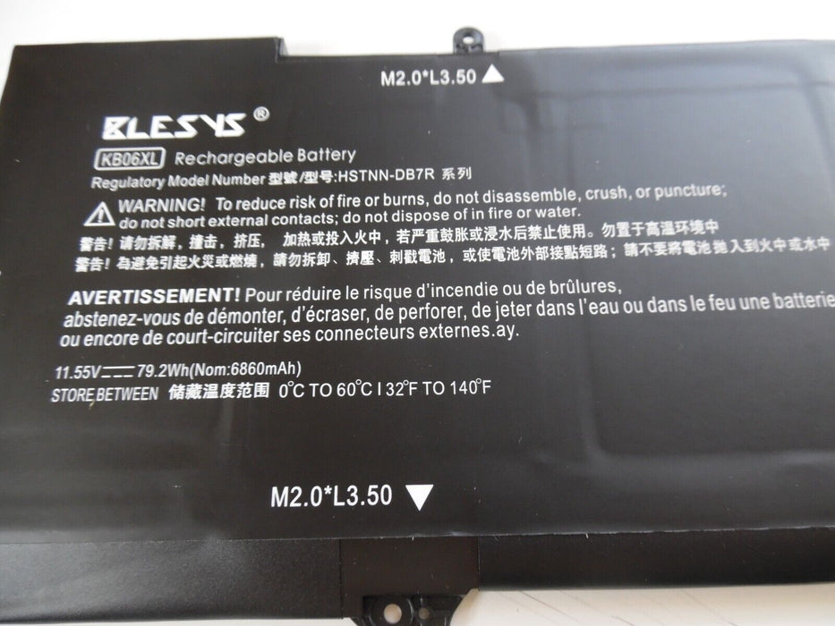 Blesy KB06XL Battery Compatible with Spectre X360 15-BL002XX 15-BL001NG 15-BL075