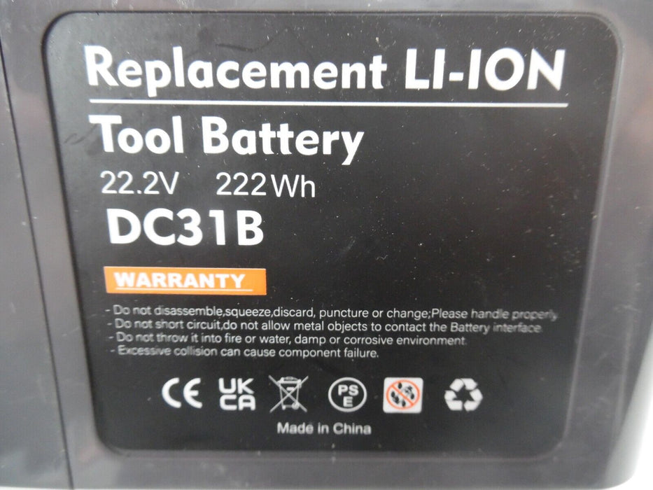 Replacement Battery for Dyson Type B DC31B DC34 DC35 DC44 DC45 Animal