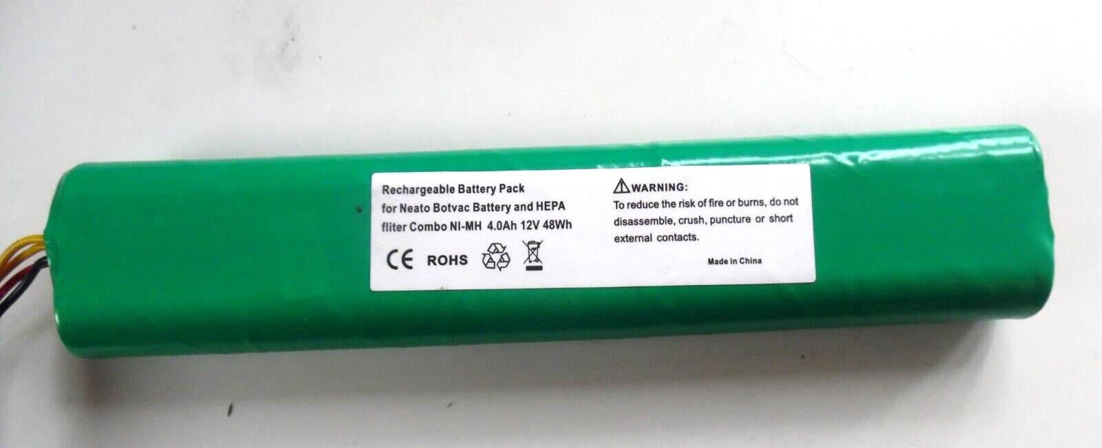 rechargeable battery pack for neato botvac battery and HEPA Filter Combo 4.0AH 1