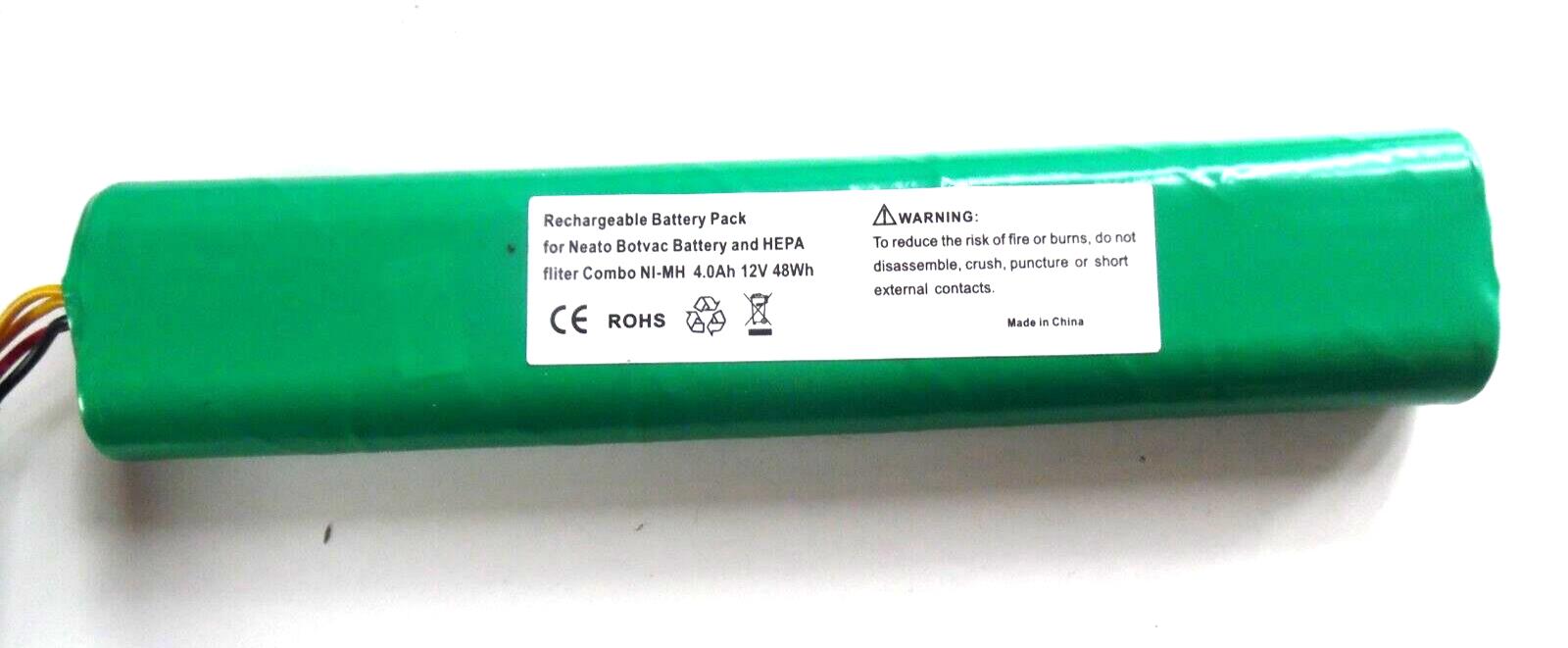 rechargeable battery pack for neato botvac battery and HEPA Filter Combo 4.0AH 1