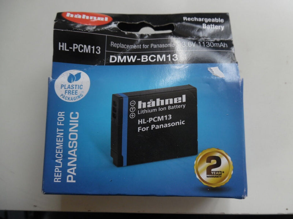 Hahnel Li-ion Rechargeable Camera Battery for Panasonic Type DMW-BCM13 1130mAh
