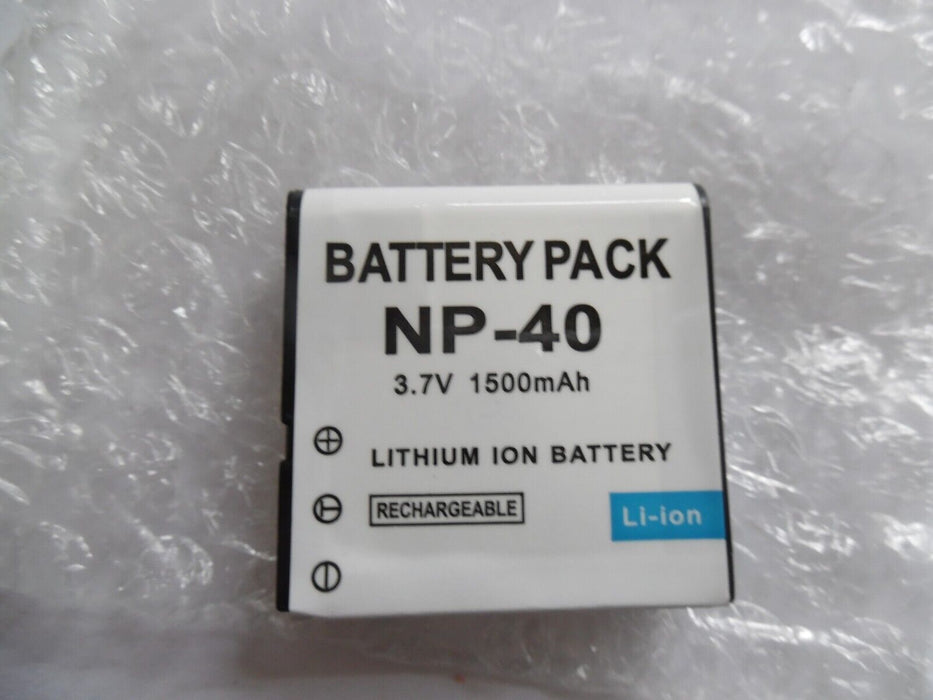 np-40 battery for casio elixim 1500mAh