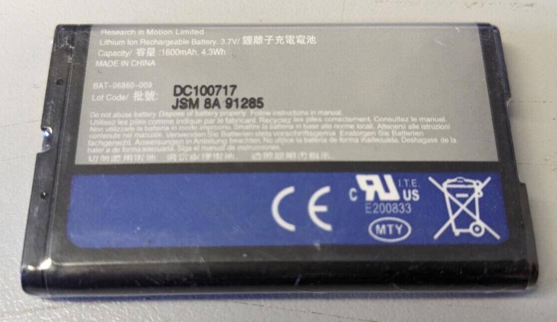 Replacement C-S2 Battery For Blackberry Curve 8520 8530 9300 8330 8320 NEW