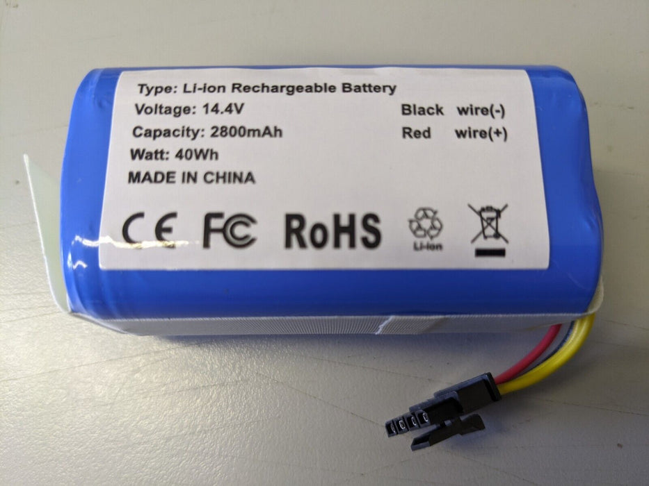K KYUER 2800mAh Replacement Battery for Proscenic Robot Vacuum Cleaner
