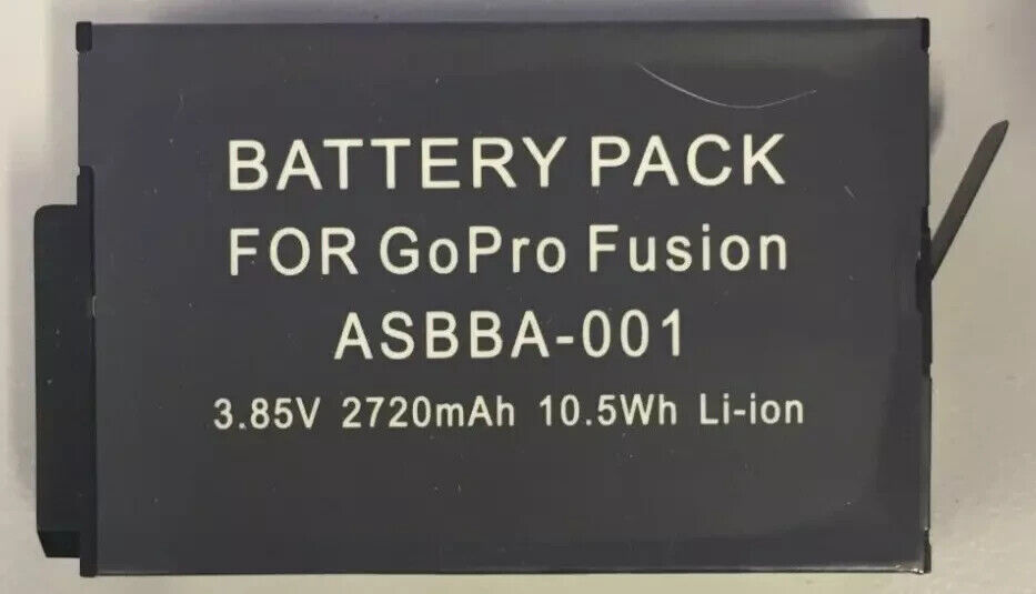 Replacement battery for  GoPro Fusion  ASBBA-001