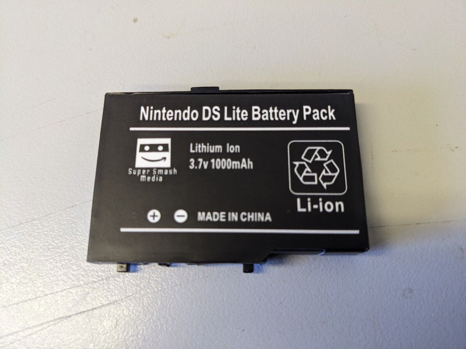 Super Smash Media 1000mAh Replacement Battery Pack Kit for Nintendo DS Lite