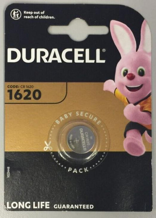 3x DURACELL CR1620 Battery Coin Cell