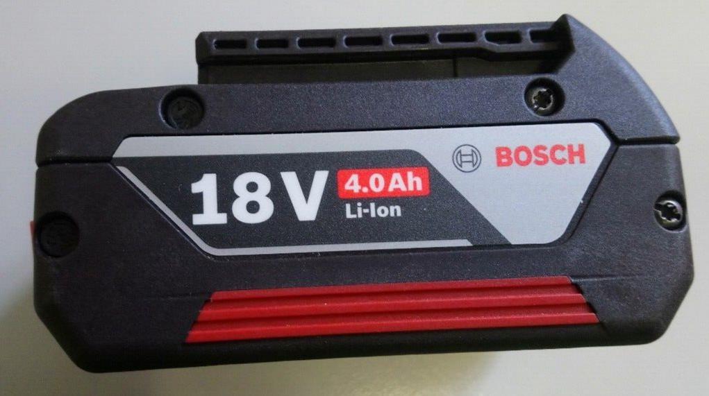 Bosch Professional 18V 4.0Ah Rechargeable Battery Boxed USED