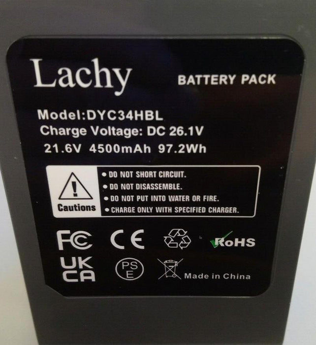 Lachy 21.6V Battery for Dyson TYPE-B DC31 DC34 DC35 DC44 [ONLY Fit for Type B]