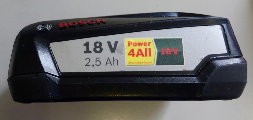 Bosch 18v 2.5mAh Lithium-Ion Battery Power4All Used
