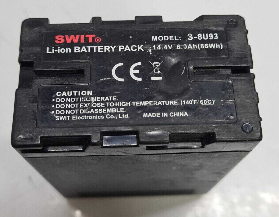 SWIT Electronics S-8U93 Li-ion Battery Pack 14.4V 86Wh for Sony