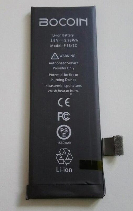 Bocoin New Replacement battery for Apple iPhone 5S/5C (1560mAh)