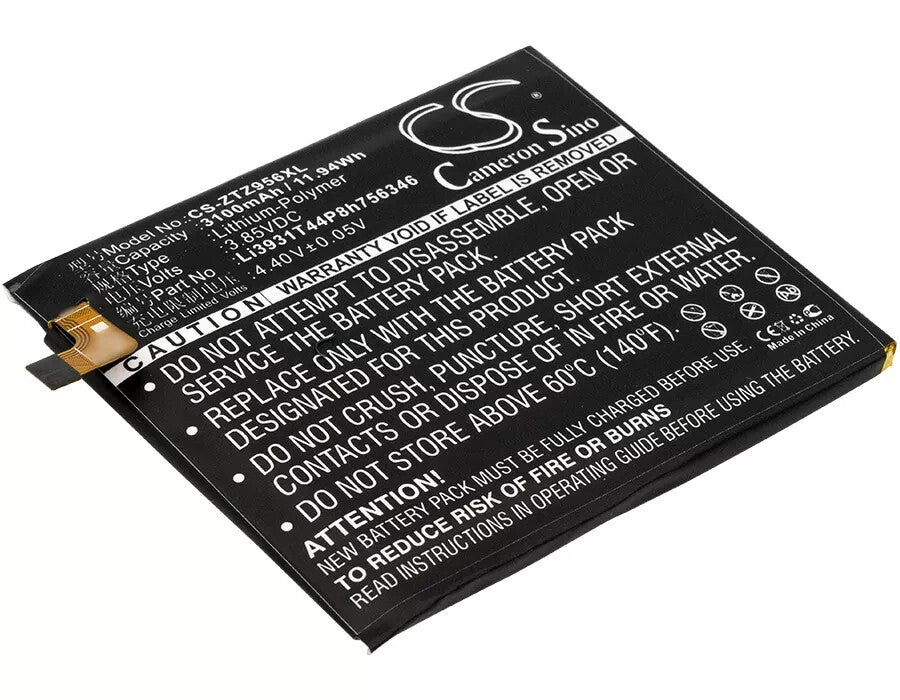 3.85V Battery for AT&T Z971 Premium Cell 3100mAh Li-Polymer New UK