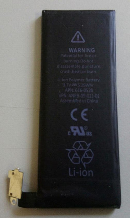 New Replacement Battery for Apple MD440LL/A, iPhone 4G 32GB 616-0520 1420mAh