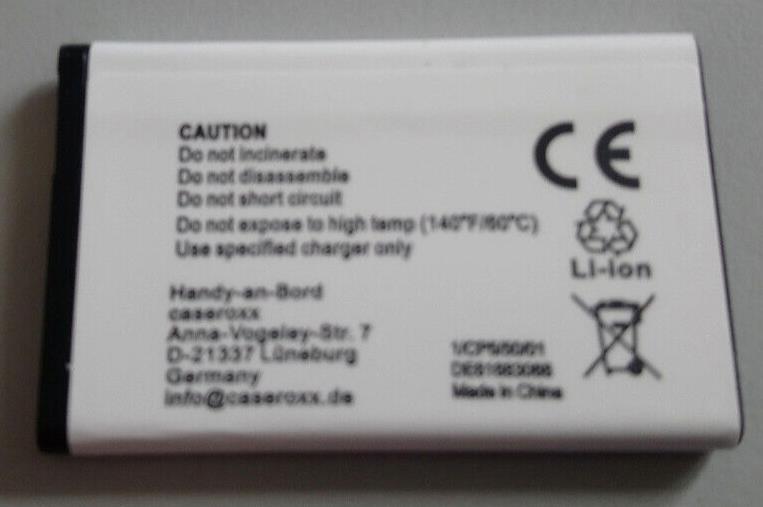 Caseroxx Replacement Battery DBC-800D For Doro 6520 800mAh