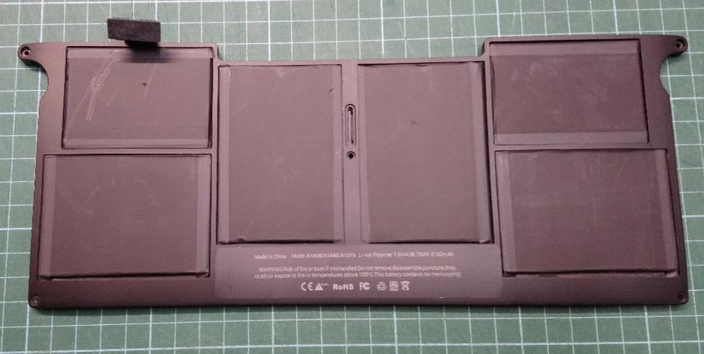 Used Battery for MacBook Air 11" A1370 A1465, Model A1406 A1495 35Wh 4680mAh