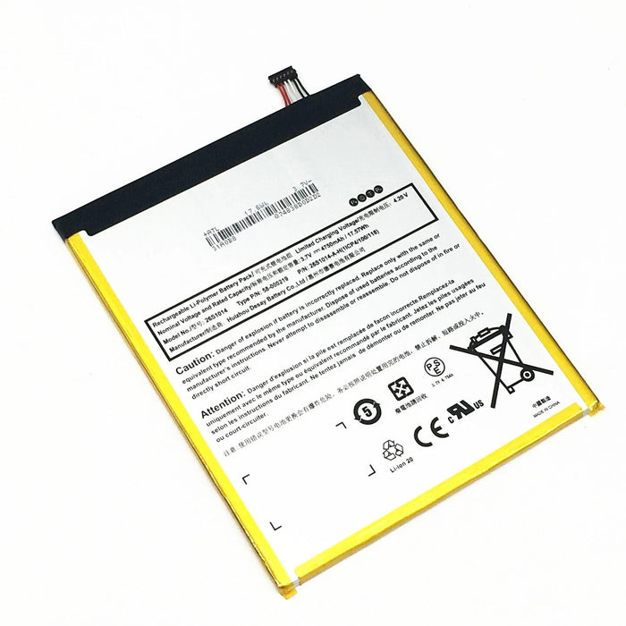 Battery For Amazon Fire HD 8 (7th/8th/10th Gen) SX034QT L5S83A MC-31A0B8 26S1021